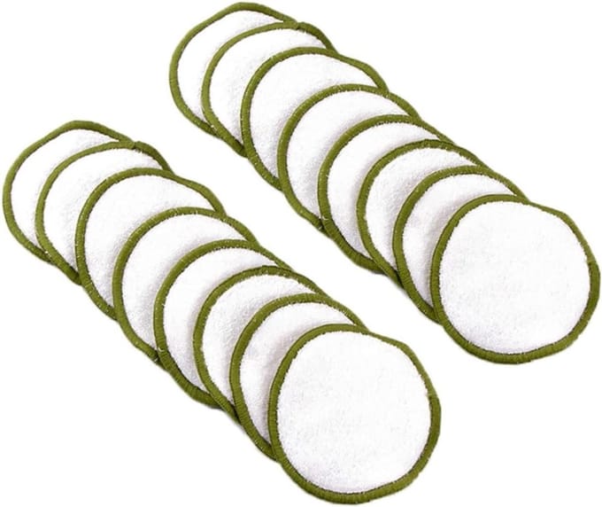 Make-up Pads - Herbruikbare Pads - Make-up Verwijderen - Zacht voor Huid - 16 Stuks - Niet Gespecificeerd