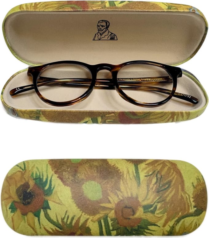 3BMT Brillenkoker Van Gogh - Kunst - Zonnebloemen