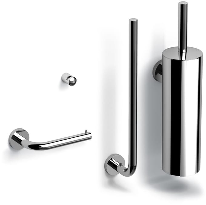 Clou InBe accessoireset, chroom