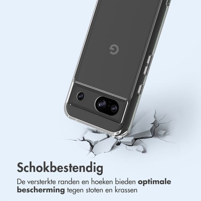 imoshion Hoesje - Geschikt voor Google Pixel 8a - Protective Backcover - Transparant
