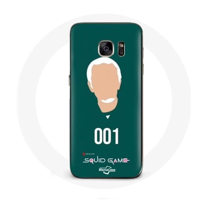 Case voor Samsung Galaxy S6 Edge Squid Game Oh Il nam Nummer 001