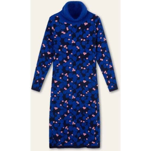 Oilily Dancing Jurk- maatS Brunnera Blauw