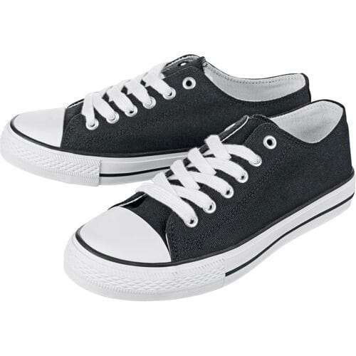 Lidl Dames-/herensneakers (Zwart, 44)