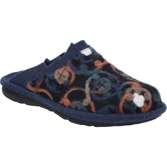 JOSEF SEIBEL Dames Slipper Lille 07 in blauw
