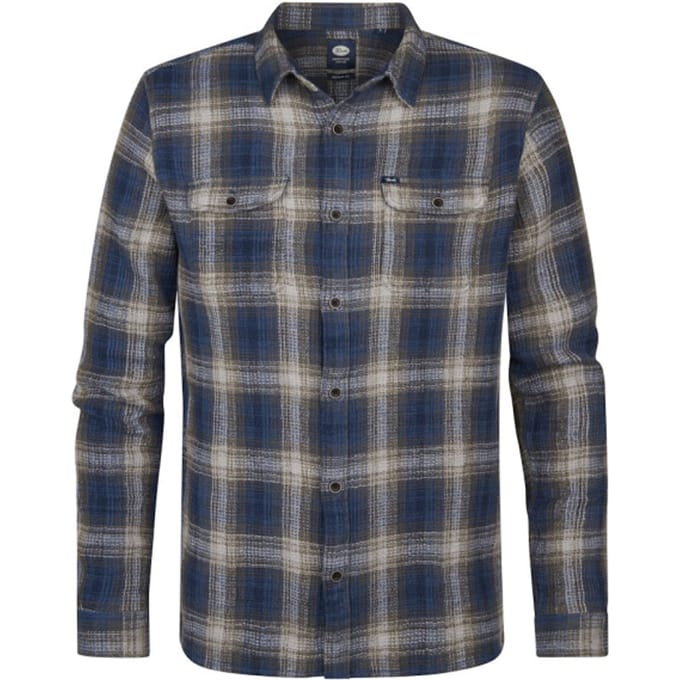 Petrol Industries Men shirt long sleeve check dessin