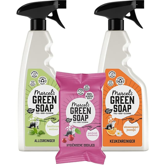 Marcel's Green Soap Keuken Schoonmaakbundel
