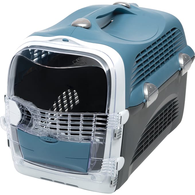 Catit - Reismand - Kat - Ca Cabrio Transportbox 53x27x40,5cm Blauw/grijs - 1st