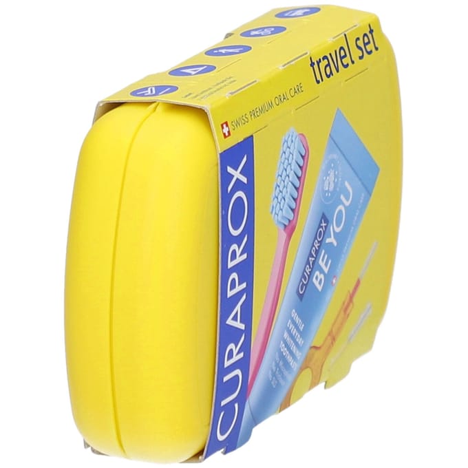 Curaprox Reisset Geel 1 Combinatieverpakking