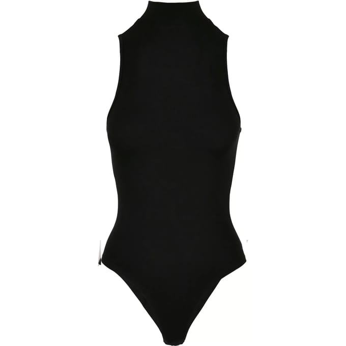 Urban Classics - Turtleneck Bodysuit - S - Zwart