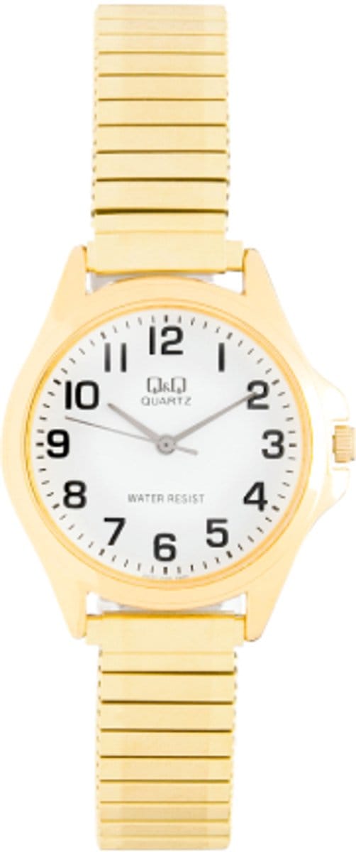 Q&Q dames horloge double met rekband QA21J034Y