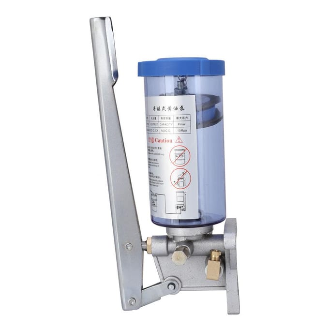 LSG05 Handmatige Smeerpomp Handbediende Vetspuit 6mm Uitlaat 500CC gray