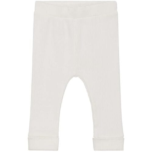 Prénatal newborn broek rib Ivory White 56 unisex