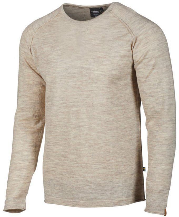 Ivanhoe trui NLS Beech Crewneck Birch - 100% zuivere ongeverfde wol