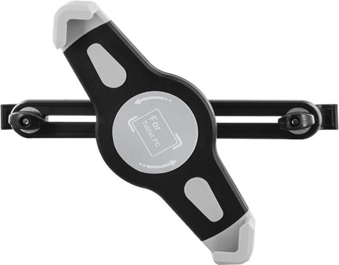 Auto Seatback Tablet PC Houder - voor iPad Mini 4, iPad Air - Zwart met Zilver
