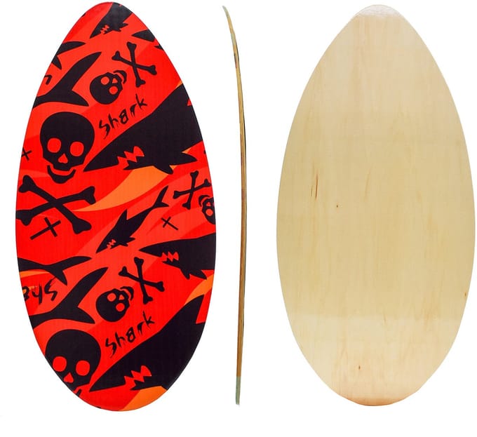 Skim board hout 41'' (104cm) shark
