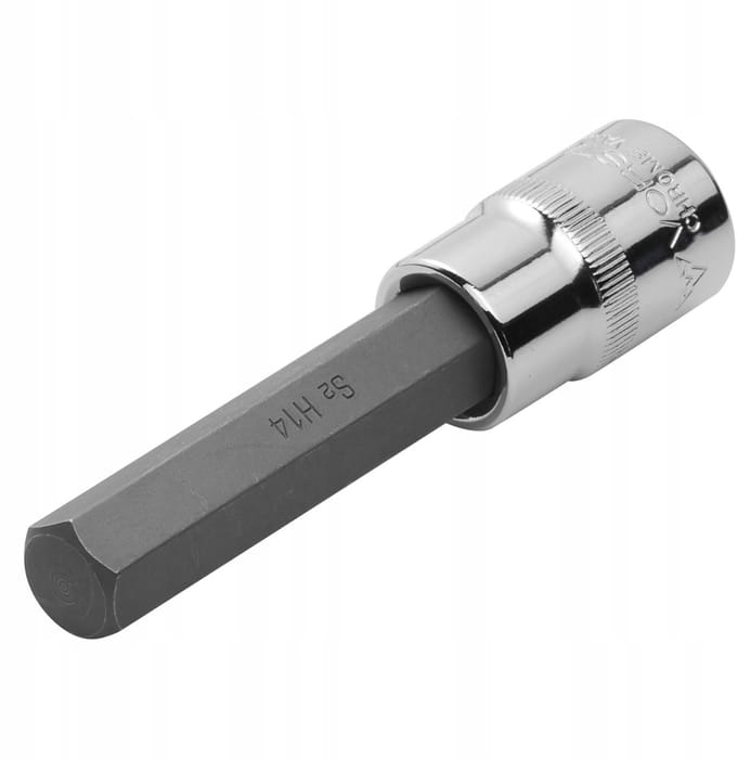 Dopsleutel 1/2" met HEX bit CrV 5x100mm