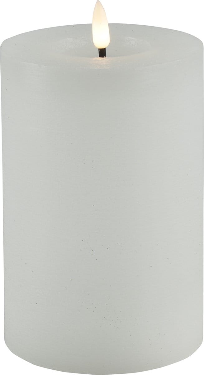 Countryfield - Stompkaars rustiek rond D10cm LED Lyon wit H18