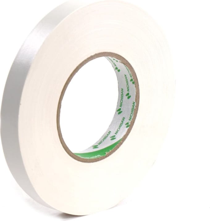 Nichiban - NT1200 - Gaffa Tape Wit 50mtr/19mm