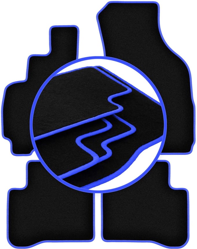 CARLUX-BLUE automatten voor: Hyundai Atos hatchback (1997-2008)