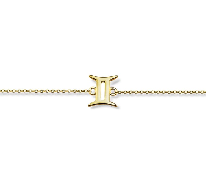 Tweelingen Armband Gold-plated Zodiac ZB006G