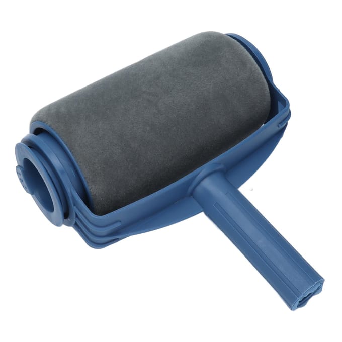 Verfroller Multifunctionele DIY Roller Verfkwast Blauw Handheld Schildergereedschap voor Muur Dak Vloer black