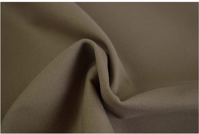 Canvas stof - Taupe - 1 meter - Canvas katoen - 150cm breed