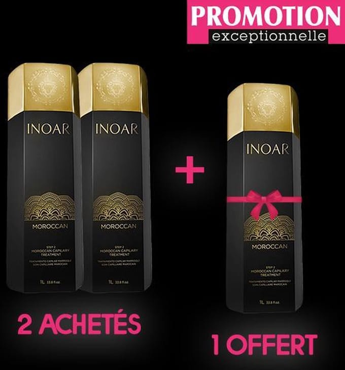 Inoar Marroquino - 2 x Traitement Lissant - STEP 2 (1000 ...