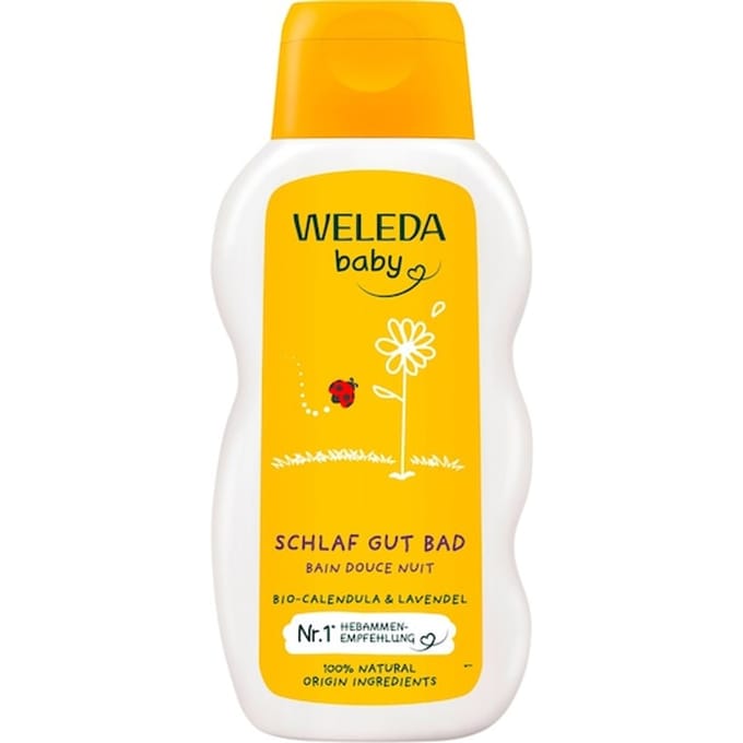 WELEDA Baby's en kinderen Calendula Slaapwel Bad Badkamer Dames 200 ml