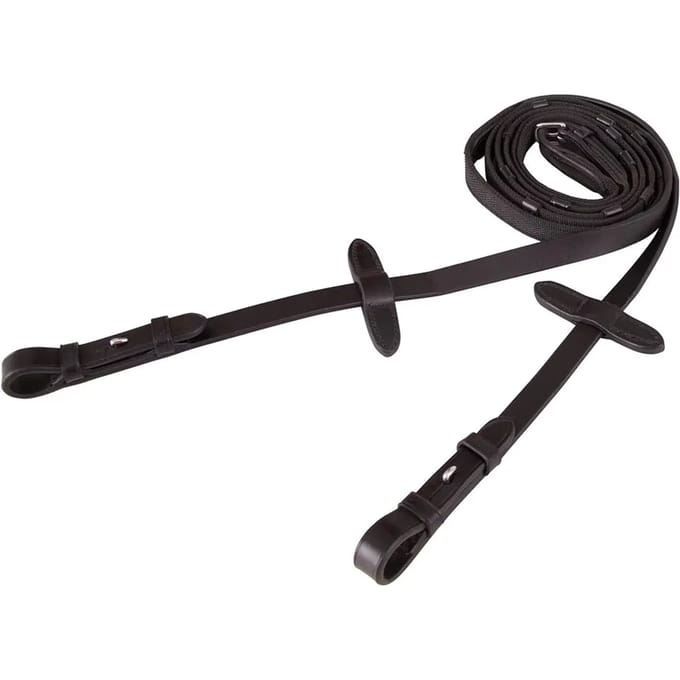 Linnen antislip teugels Back - Full | Teugels paard