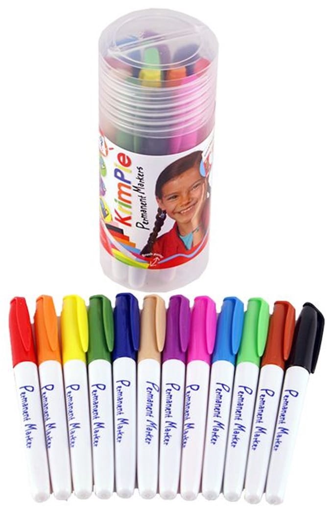 Collall Krimpmarkerset | 12 stuks - UNI