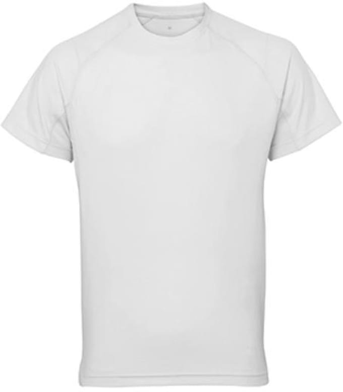 TriDri - Panelled Tech T-Shirt - White maat M