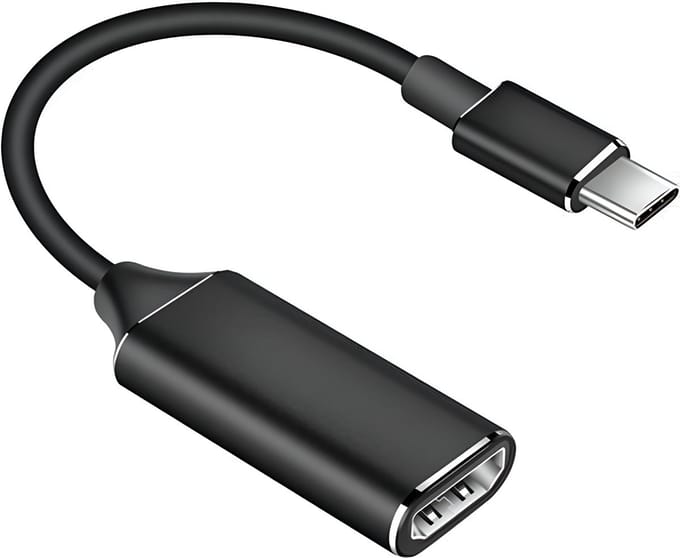 TOJ USB C Naar HDMI Adapter - 4K@60Hz - HDMI Switch / Hub - Zwart
