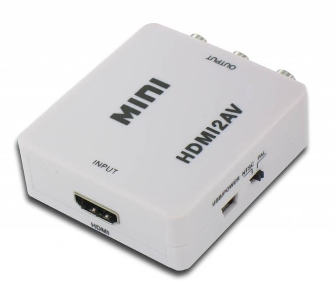 HDMI Naar Tulp AV Converter - HDMI Naar RCA Composiet Audio Video Kabel Adapter