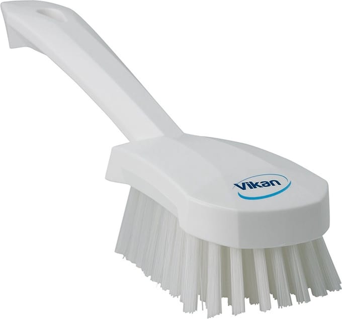 Vikan 41925 Handborstel - Korte Steel - 270 mm - Harde Polyester Haren