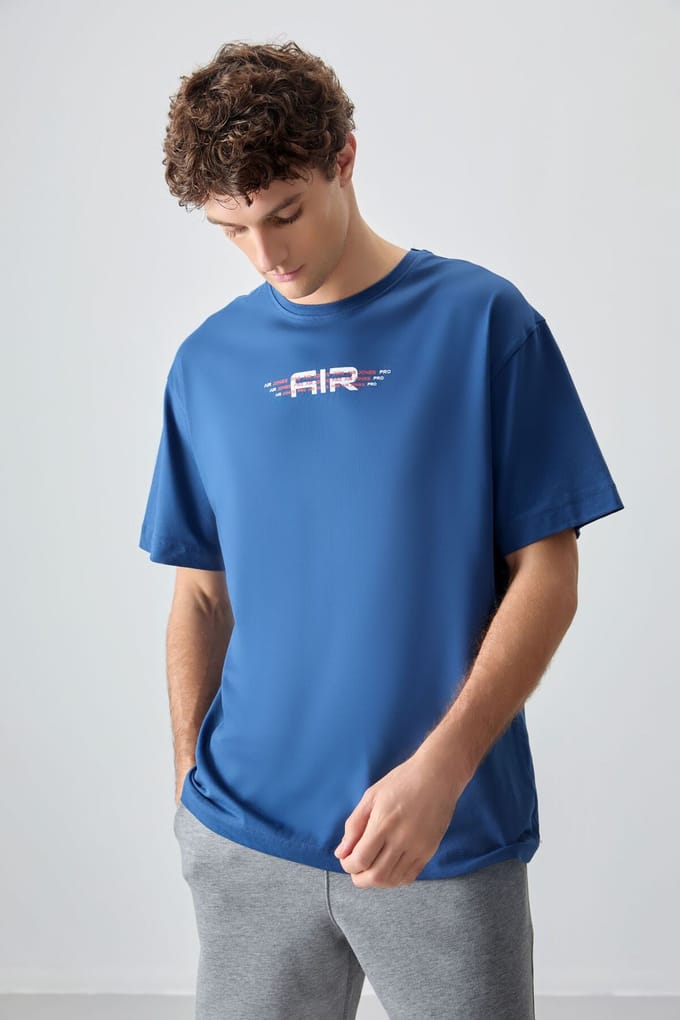 Overmaatse Katoenen Logo T-Shirt