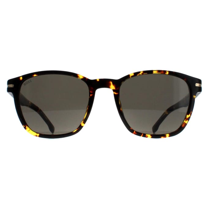 Hugo Boss Vierkante Mannen Havana Donkergrijs BOSS 1505/S