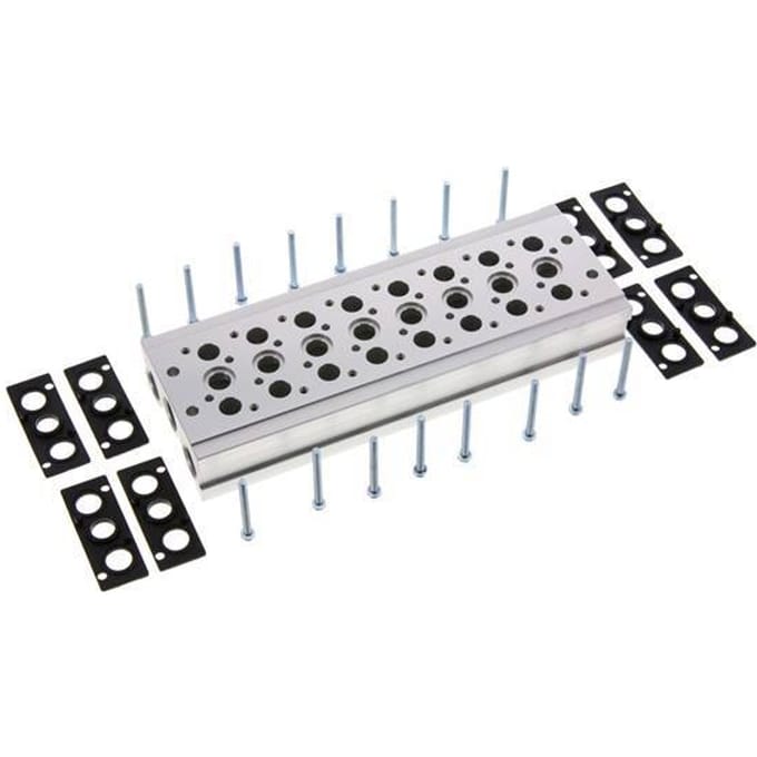 Manifold 8-Stations YPC SF2000 5/2 5/3-weg