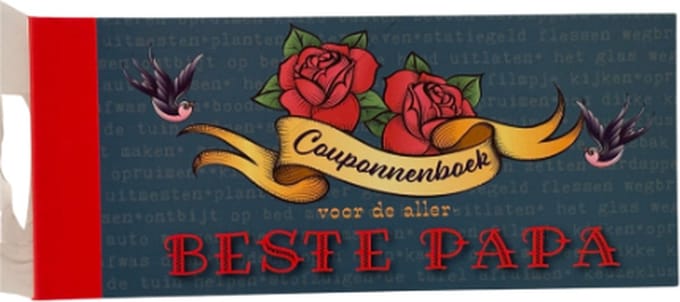 Couponnenboek - voor de allerbeste papa