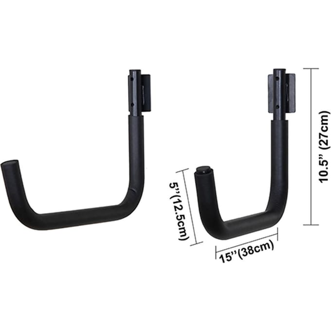 Paddleboard Kajak Wandrekken Muurbevestiging Kajak Paddleboard Opslag Snowboard Surfplanken Houders black