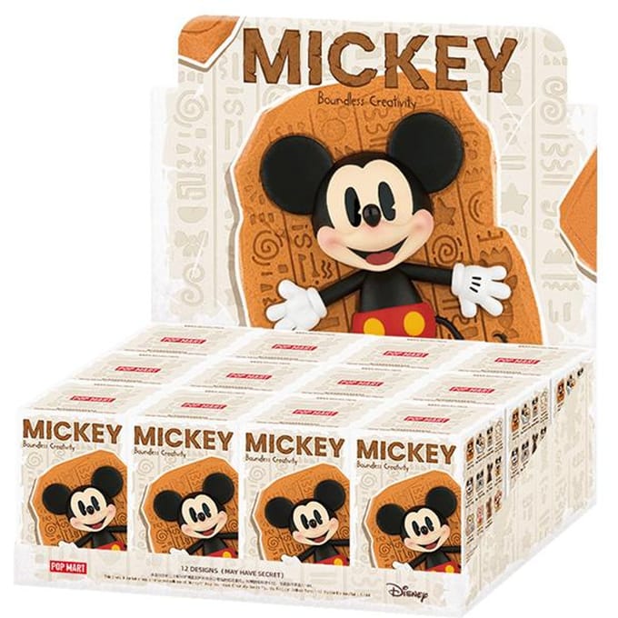 POP MART Disney Mickey Grenzeloze Creativiteit Serie Figuren Blind Box