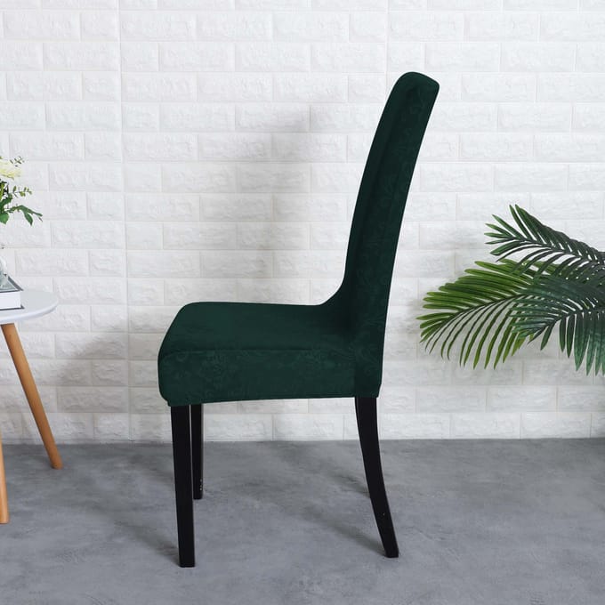 Meble odNowa - Stoelhoes - Grijs Velours - Met Elastische Band