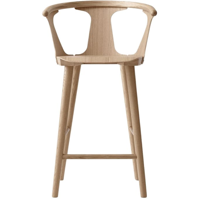 &Tradition In Between Barkruk SK7 & SK9 - eiken, wit geolied - 65 cm