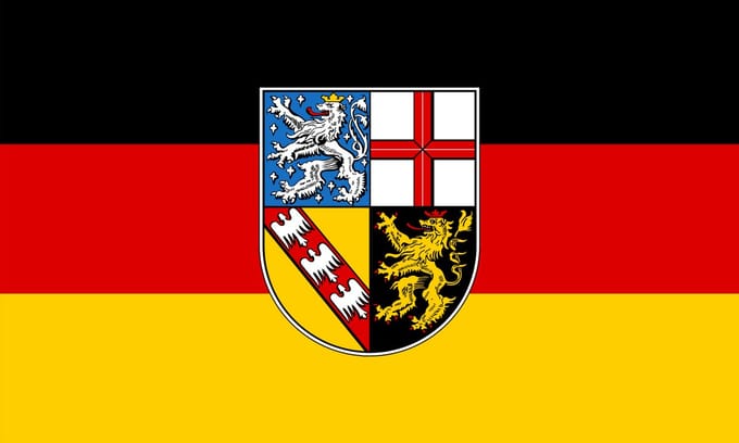 Vlag Saarland 200x300cm