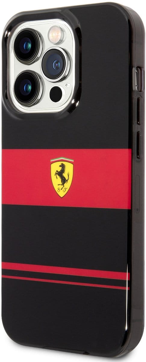 Bescherming Ferrari iPhone 14 Pro 6,1" black hardcase IMD Combi Magsafe