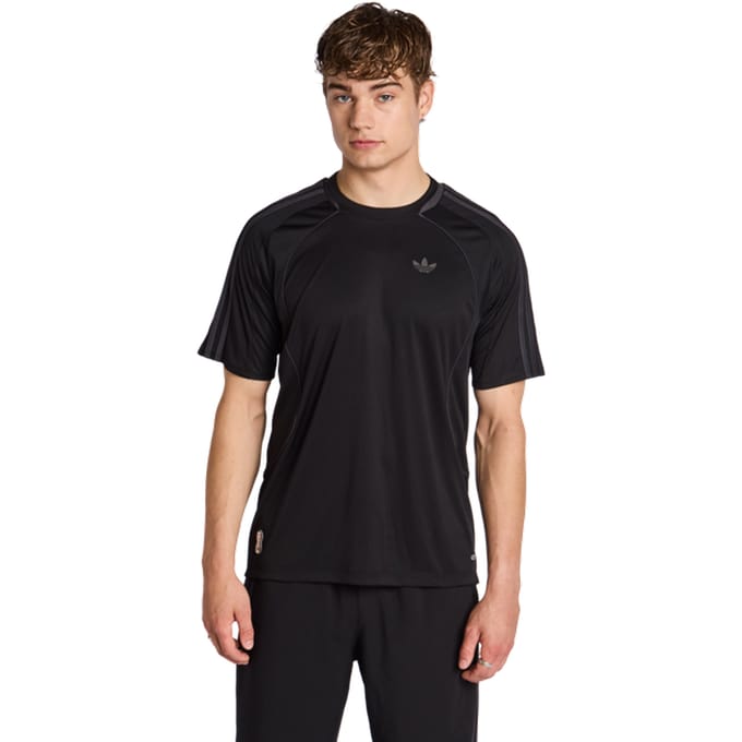 Adidas Teamgeist T-shirts Heren - Zwart - Maat S - Poly Jersey