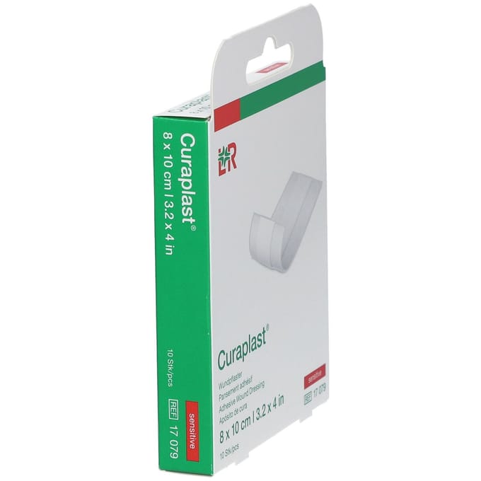 Curaplast Wondpleister sensitive 8 cm x 10 cm 10st