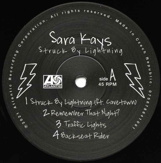 Sara Kays - Struck By Lightning (LP)