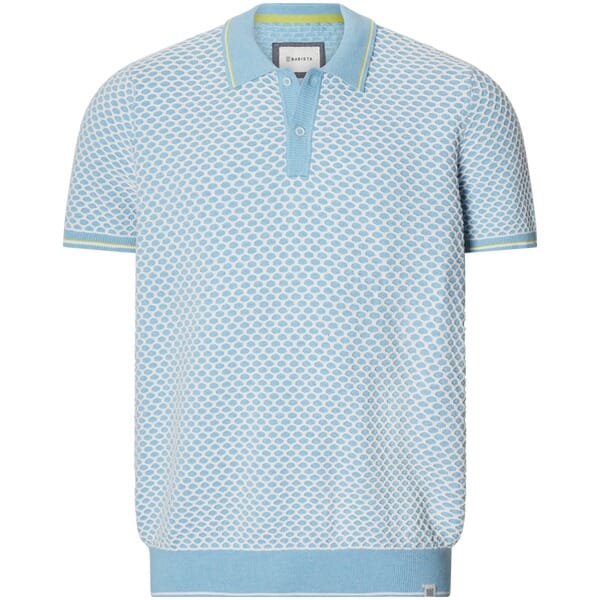 Babista herren Poloshirt - 56/58 - lichtblauw - Plus Size