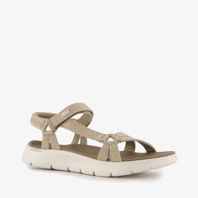 Skechers Go Walk Flex Sandal - Sublime Dames Sandalen - Taupe - Maat 42