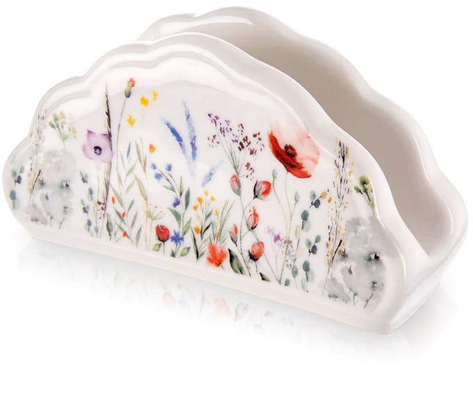 Orion Servethouder Porselein - 13 cm - Veelkleurig